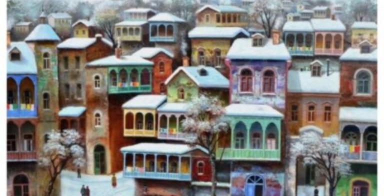David Martiashvili, Winter in Tbilisi