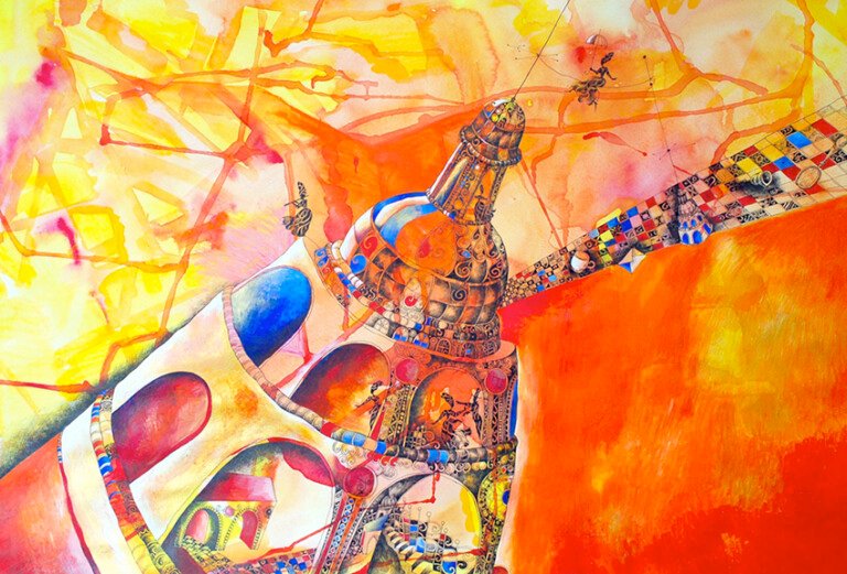 Yellow City I or Flute Melody