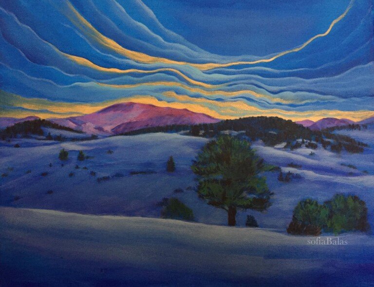 Sofia Balas, Pikes Peak in Purple