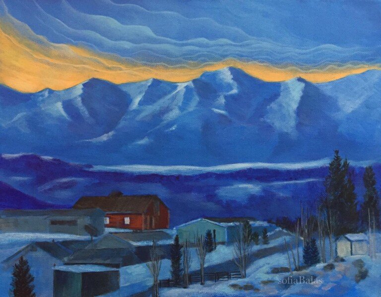 Sofia Balas, Surrounded by Majestic Mountains